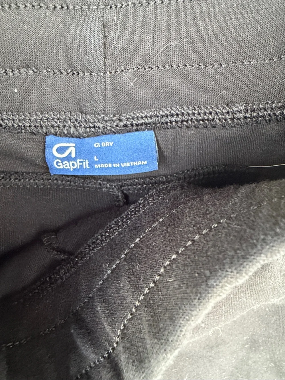 GAP Black Kids Jogger Pants with Zip Pockets
